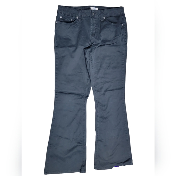 So Wear It Declare It Women's Black Flared Leg Jeans Size 11 Average - Picture 1 of 3